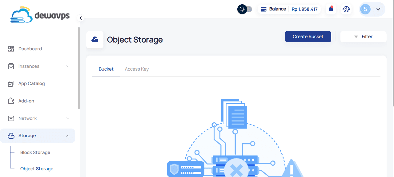 Object Storage List